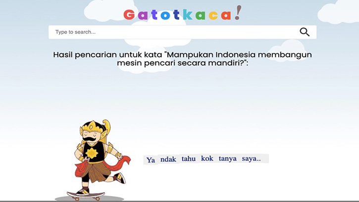 Search Engine made in Indonesia??
